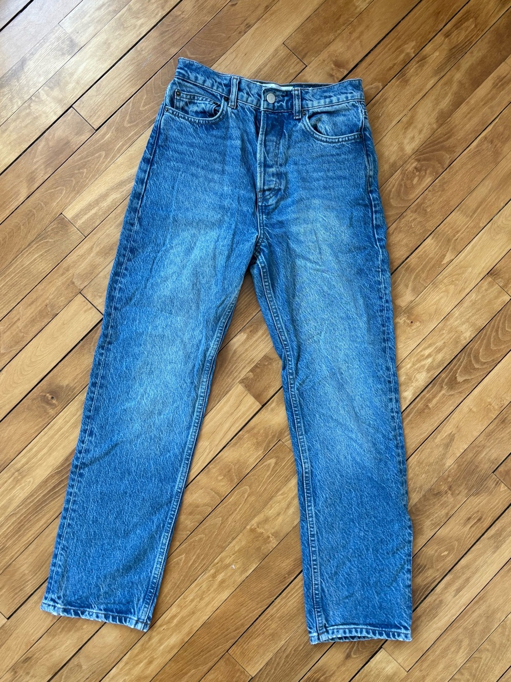 Reformation Cynthia High Rise Straight Jeans - Size 25